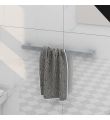 Round 540mm Towel Bar Chrome