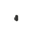 Round Robe Hook Matt Black