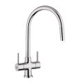 Emporia Kitchen Mixer Tap With Pull Out Aerator Chrome
