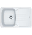 Franke Antea 1 Bowl Inset Sink Polar White