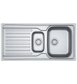 Franke Antea 1.5 Bowl Inset Sink Stainless Steel
