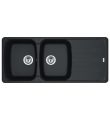 Franke Antea 2 Bowl Inset Sink Onyx