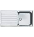 Franke Argos 1 Bowl Inset Sink Stainless Steel (AGX 611-100)