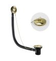 Grosvenor Traditional Bath Waste Antique Brass