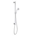 Grosvenor Slide Rail Shower Kit Traditional Handset Chrome