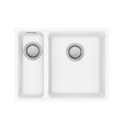 Carron Phoenix Haven 150-16 1.5 Bowl LHSB Sink Polar White