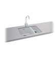 Carron Phoenix Haven 150-16 1.5 Bowl RHSB Sink Polar White