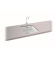 Carron Phoenix Haven 90 1 Bowl Sink Polar White