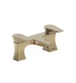 Hourglass Bath Filler Brushed Brass