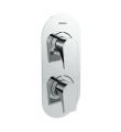 Hourglass Recessed Shower with Integral Two Outlet Diverter