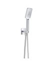 Hix Wall Outlet Handset Hose Kit Chrome