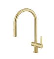 VOS Pull Out Sink Mixer Tap Brushed Brass