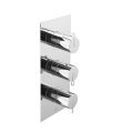 Kio 2-Way Thermostatic Shower Chrome
