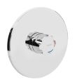 OPAC Thermostatic Concealed Mini Valve with Chrome Handwheel