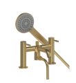 Molida Bath Shower Mixer Brushed Brass
