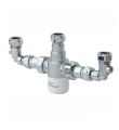 15mm Thermostatic Mixing Valve with Isolation Elbows
