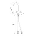 1901 Monobloc Sink Mixer