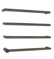 Obi Electric Bar Towel Rail Brushed Black