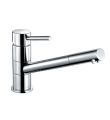 1810 Pluie Angled Spout Sink Mixer Chrom