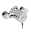 Prism Exposed Sequential Chrome Top Outlet Shower Valve
