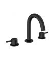 Crosswater Mike Pro 3 Hole Basin Mixer Matt Black