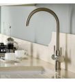 Abode Pronteau Prostream 3 IN 1 Monobloc Tap Brushed Nickel