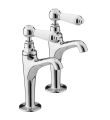 Renaissance High Neck Pillar Taps
