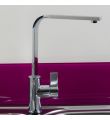 Sheratan Side Lever Sink Mixer Chrome 2