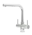 Sorrento 2 Lever Mixer And Cold Filter Tap Chrome