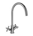 Bristan Tangerine Easyfit Twin Handle Sink Mixer