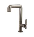 Crosswater Union Tall Mono Basin Mixer Black Chrome
