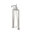 Crosswater Union Free Standing Bath Filler and Shower Kit Brushed Nickel Finish