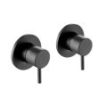 VOS Wall Mounted Valves Matt Black