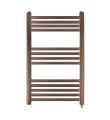 VOS 800x400 Electric Towel Rail Brushed Bronze