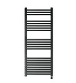 VOS 1200x500 Electric Towel Rail Matt Black