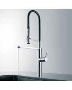 Ono Highflex Kitchen Swivel Spout Pre-Rinse Spray stainless steel 