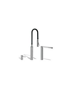 Ono Highflex 3 Hole Sink Mixer inc Flexible Spray