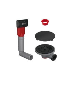 Franke Manual Waste Kit Set 1 Bowl HOF rect Matt Black
