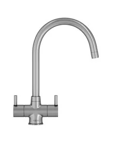 Franke Athena Monobloc Sink Mixer Silk Steel 
