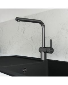 Franke Round Ceramic PVD o'flow BFK Anthracite
