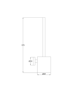 Florence Wall Mounted Toilet Brush Chrome