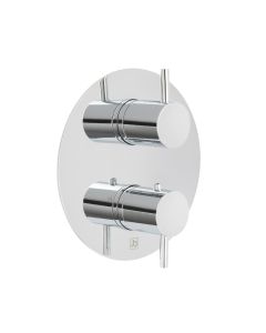 Florence Round Thermostatic Shower Chrome