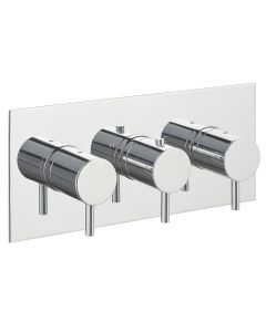 Florence Horizontal 2-Way Thermostatic Shower Chrome