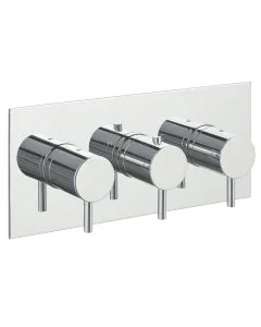 Florence Horizontal 2-Way Thermostatic Shower Chrome