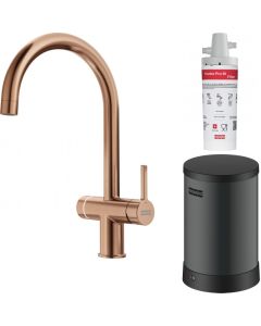 Franke Maris Water Hub 4-in-1 Electronic Filter Tap (4L) Copper