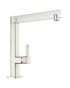 XXX Single Lever Sink Mixer Brushed Steel