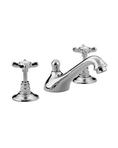 1901 3 Hole Basin Mixer Chrome