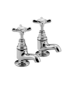 1901 Chrome Vanity Basin Taps NVANCCD