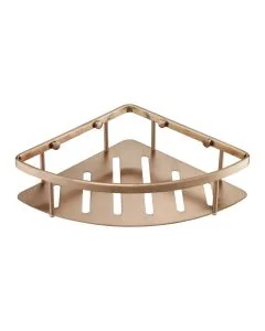 VOS Shower Corner Basket Brushed Bronze