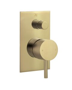 VOS Single Lever Diverter Valve Brushed Brass
